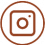 insta icone rouge